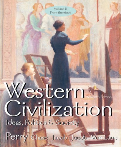 Beispielbild fr Western Civilization: Ideas Politics and Society from the 1600s Chapters 16-34 zum Verkauf von Wonder Book