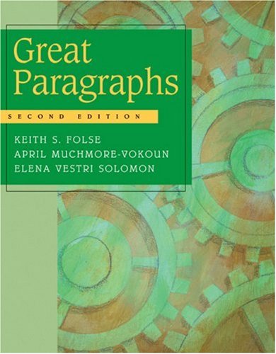 9780618271924: GREAT PARAGRAPHS 2E