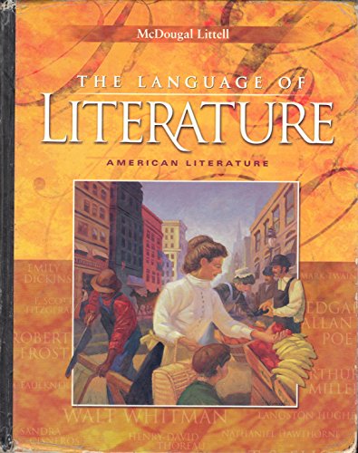 Imagen de archivo de Language of Literature : American Literature a la venta por ThriftBooks-Atlanta