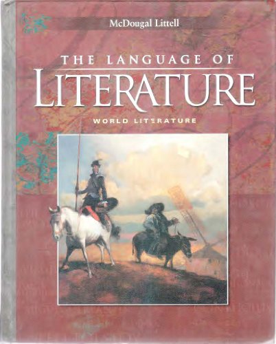 Imagen de archivo de The Language Of Literature: World Literature : California Edition a la venta por Hawking Books