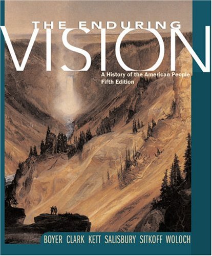 Beispielbild fr The Enduring Vision: A History of the American People, 5th zum Verkauf von a2zbooks