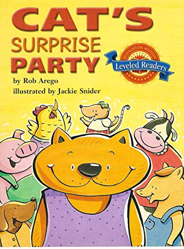 Beispielbild fr Houghton Mifflin Reading Leveled Readers: Level 2.1.1 on LVL Cat's Surprise Party zum Verkauf von The Yard Sale Store