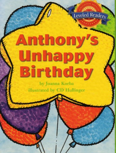 9780618287703: Anthony's Unhappy Birthday