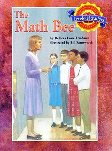 9780618292516: The Math Bee, Below Level Level 4.2.1: Houghton Mifflin Reading Leveled Readers