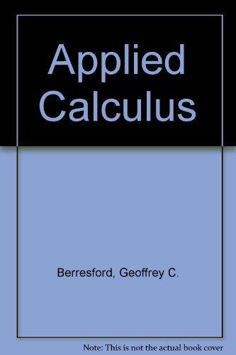 Stock image for Applied Calculus for sale by HPB-Red