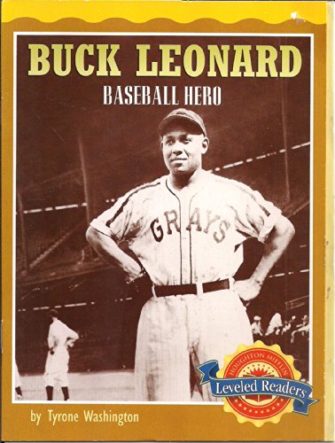 Imagen de archivo de Buck Leonard Baseball Hero Leveled Reader 5.2.4 a la venta por BookHolders