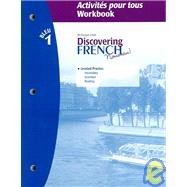 9780618298365: Discovering French Bleu: Activities Pour Tous