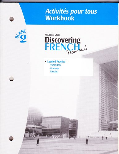 9780618299126: Discovering French Blanc: Activities Pour Tous
