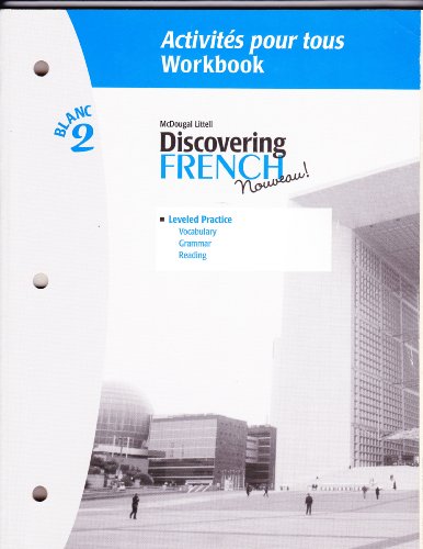 Imagen de archivo de Discovering French Blanc 2: Activities Pour Tous (French Edition) a la venta por SecondSale