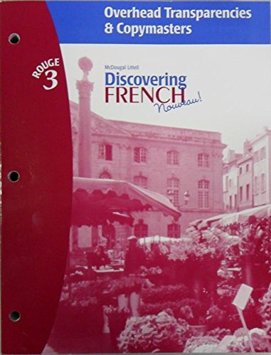 Stock image for Discovering French Nouveau Overhead Transparencies & Copymasters Rouge 3 for sale by Nationwide_Text