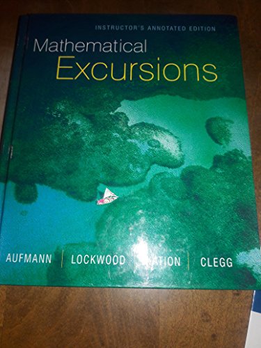 9780618302543: Mathematical Excursions: IAE