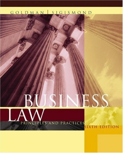 9780618302932: Business Law: Principles and Practices