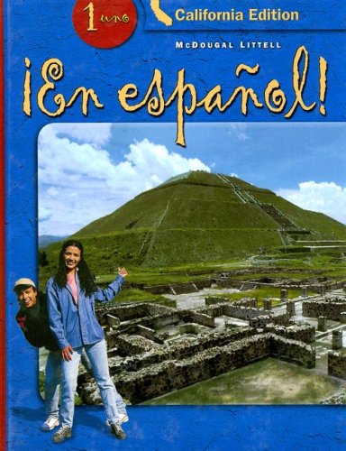 Stock image for En espaol! California, Student Edition, Level 1 (Spanish and English Edition) for sale by Books Unplugged