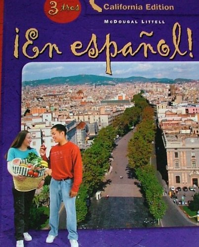 Stock image for en Espaol!: Student Edition Level 3 2004 (Spanish Edition) ; 9780618304509 ; 0618304509 for sale by APlus Textbooks