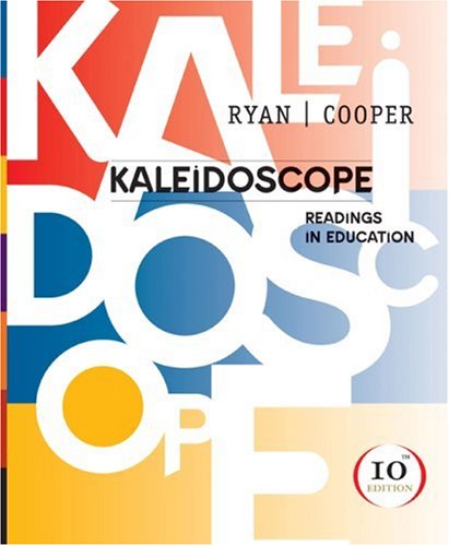 Beispielbild fr Kaleidoscope: Readings in Education zum Verkauf von HPB-Red