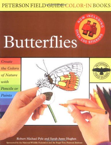 Imagen de archivo de Butterflies (Peterson Field Guide Color-In Books) a la venta por HPB-Emerald