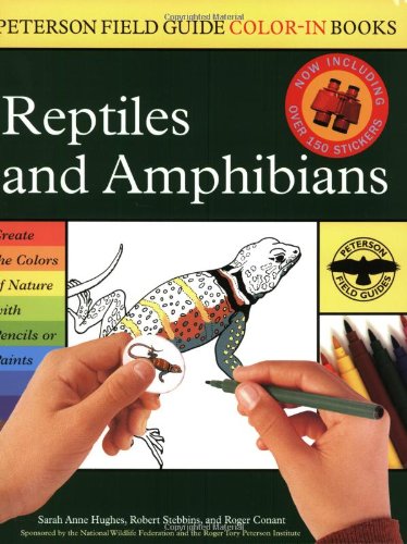 9780618307371: Reptiles and Amphibians (Peterson Field Guide Colour-in Books)
