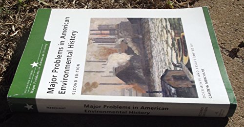 Major Problems in American Environmental History (9780618308057) by Merchant, Carolyn