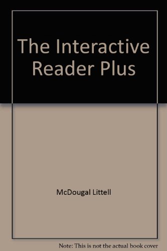 9780618310333: The Interactive Reader Plus