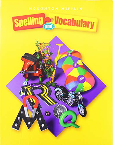 Stock image for Houghton Mifflin Spelling and Vocabulary: Student Book (Consumable) Grade 5 2004 for sale by ThriftBooks-Atlanta