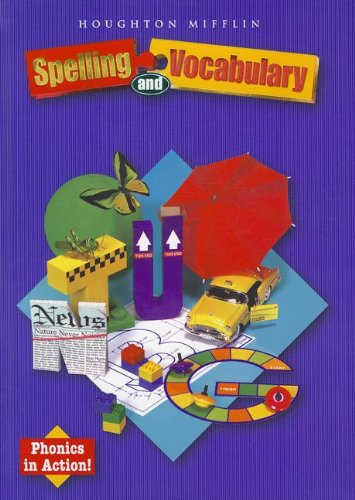 Beispielbild fr Houghton Mifflin Spelling and Vocabulary: Student Edition Non-Consumable Ball & Stroke Level 3 2004 zum Verkauf von ThriftBooks-Atlanta