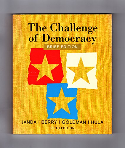 Stock image for The Challenge of Democracy for sale by SecondSale