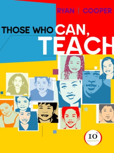 Custom Enrichment Module: Guide to Technology Tools for Ryan/Cooper's Those Who Can, Teach, 10th (9780618313242) by Bolick, Cheryl Mason; Cooper, James M.