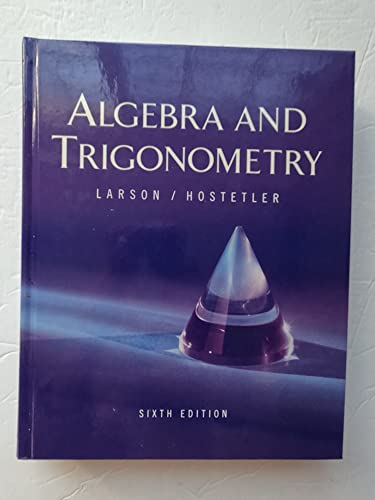 Imagen de archivo de Algebra and Trigonometry, 6th Edition a la venta por KuleliBooks