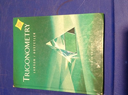 Beispielbild fr Trigonometry zum Verkauf von Wonder Book