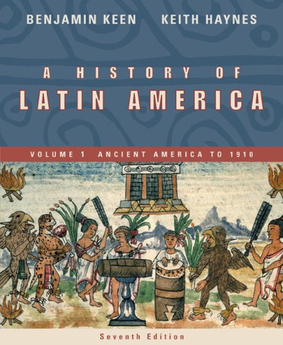 Beispielbild fr A History of Latin America: Volume 1: Ancient America to 1910 zum Verkauf von SecondSale
