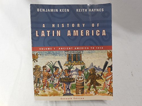 Stock image for A History of Latin America: Volume 1: Ancient America to 1910 for sale by SecondSale