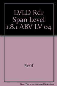 LVLD Rdr Span Level 1.8.1 ABV LV 04 (Spanish Edition) (9780618320257) by [???]