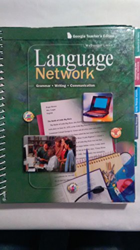 Stock image for McDougal Littell Language Network Georgia: Teacher Edition Grade 8 2003 for sale by SecondSale