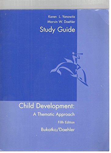 9780618333400: Child Development: A Thematic Approach