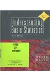 9780618333592: Understanding Basic Statistics Brief Highschool Version 3rd Edition