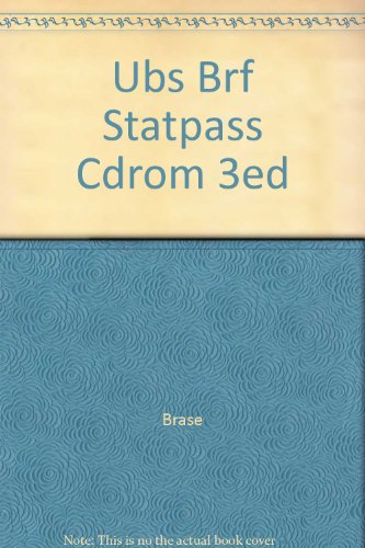 Stock image for Ubs Brf Statpass Cdrom 3ed for sale by BookHolders