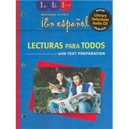 9780618334889: En Espanol: Level 1 Lecturas Para Todos (Spanish Edition)