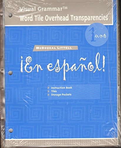 Beispielbild fr ¡En español!: Visual Grammar? Word Tiles Level 1 (Spanish Edition) zum Verkauf von BooksRun