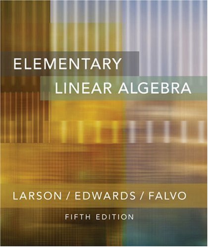 9780618335671: Element Linear Algebra 5e