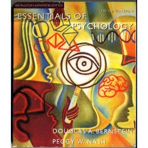 Beispielbild fr Study Guide for Essentials of Psychology, 3rd instructor edition zum Verkauf von a2zbooks