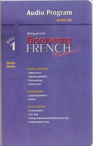 Beispielbild fr Discovering French, Nouveau!: Audio CD Program Level 1 zum Verkauf von HPB-Red