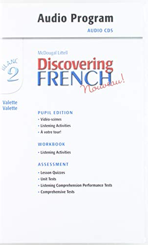 9780618345380: Discovering French Nouveau Audio Cd Program, Level 2