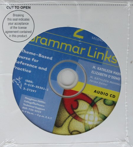 Grammar Links 2: Audio CD (9780618353019) by Mahnke, M. Kathleen; O'Dowd, Elizabeth