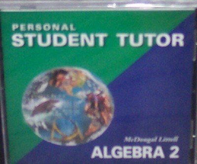 Imagen de archivo de Algebra 2, Grades 9-12 Personal Student Tutor: Mcdougal Littell High School Math a la venta por SecondSale