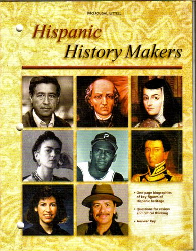 Stock image for The Americans Hispanic Historymakers Grades 9-12 for sale by HPB-Ruby