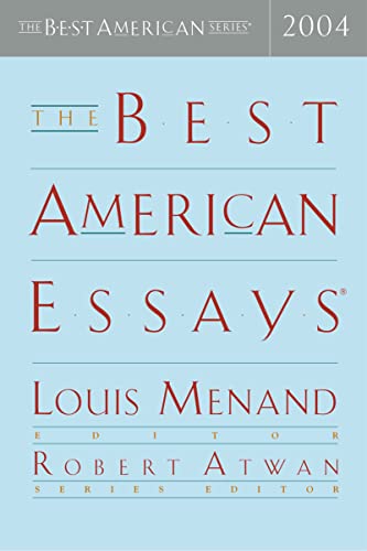 Imagen de archivo de The Best American Essays 2004 a la venta por SecondSale