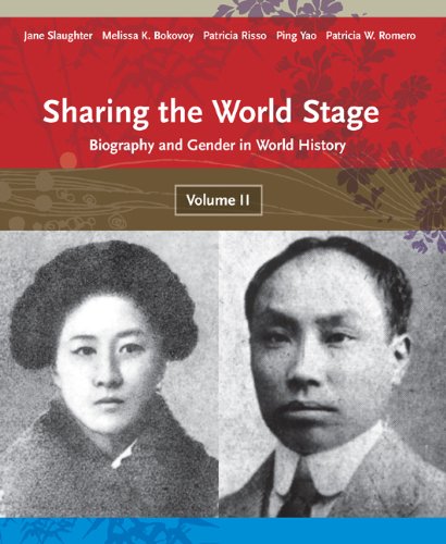 Stock image for Sharing the World Stage: Biography and Gender in World History, Volume 2 for sale by ThriftBooks-Atlanta