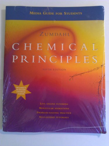 Media Guide with CD-ROM for Zumdahl's Chemical Principles, 5th (9780618372126) by Zumdahl, Steven S.