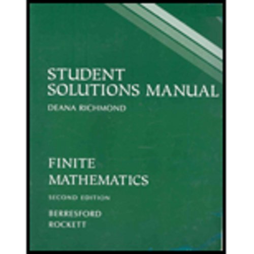 Stock image for Finite Mathematics for sale by Better World Books: West