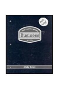 Imagen de archivo de Study Guide for Pride/Hughes/Kapoor's Business, 8th a la venta por Unique Books For You